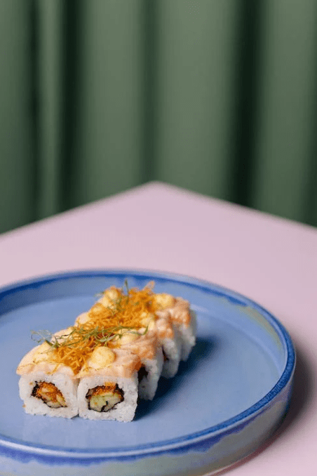 Ontdek sushi gerechten met vlees